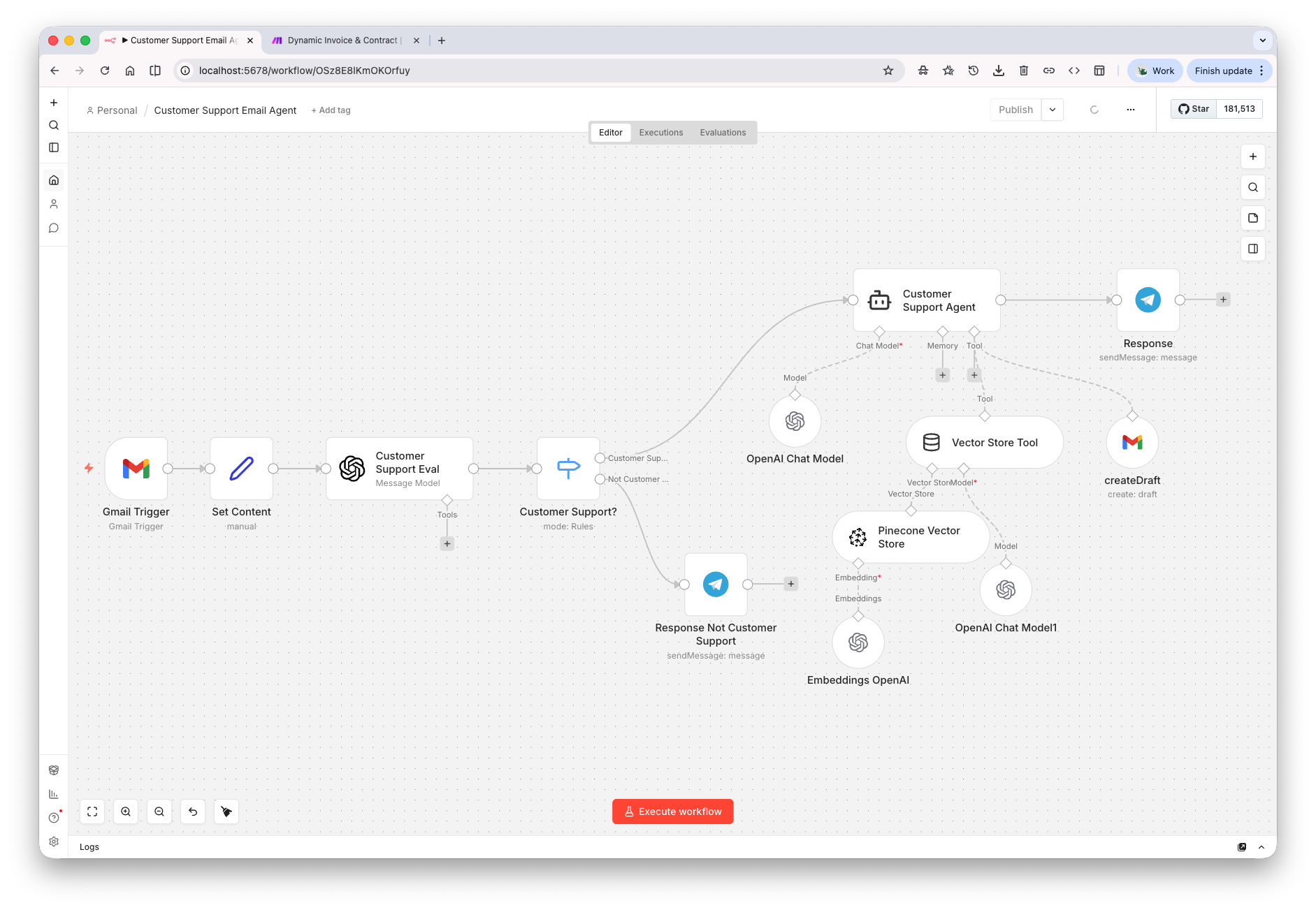 Workflow screenshot 1